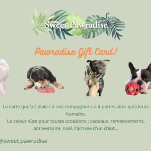 Pawradise Gift Card