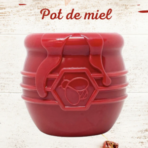 Pot de miel de Noël