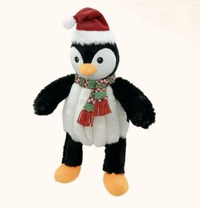 Peluche pingouin de noël